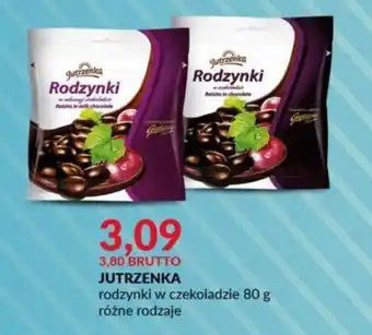 Eurocash Jutrzenka Rodzynki w czekoladzie 80g oferta