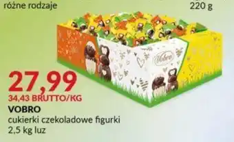 Eurocash Vobro Cukierki czekoladowe figurki 2,5kg luz oferta
