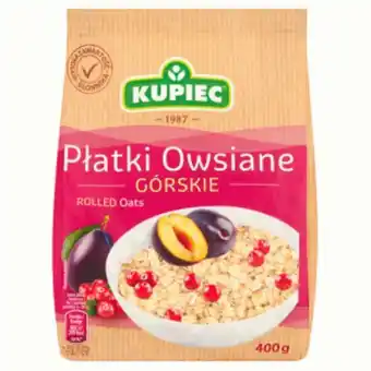 Pelcowizna Kupiec płatki 400g owsiane górskie oferta