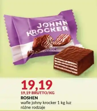 Eurocash Roshen Wafle johny krocker 1kg luz oferta