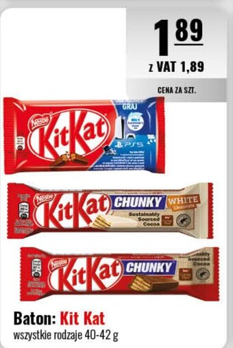 Eurocash Kit Kat Baton 40-42g oferta