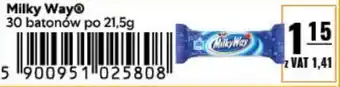 Eurocash Milky Way 30 batonów po 21,5g oferta