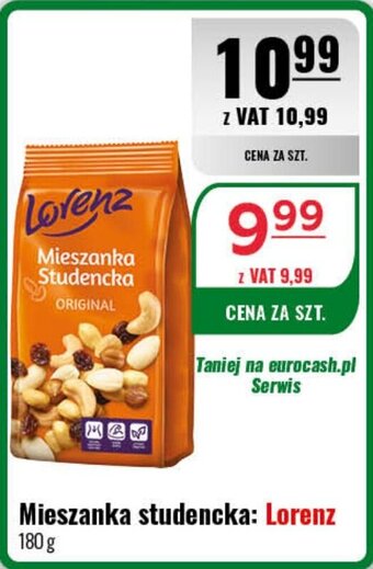 Eurocash Lorenz Mieszanka studencka 180g oferta