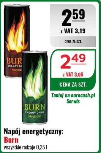 Burn Napój energetyczny 0,25l