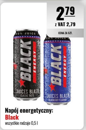 Eurocash Black Napój energetyczny 0,5l oferta