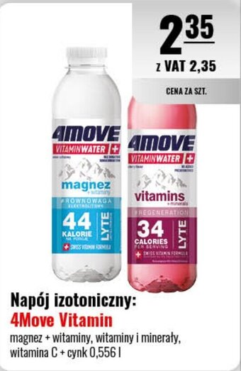 Eurocash 4Move Vitamin Napój izotoniczny 0,556l oferta