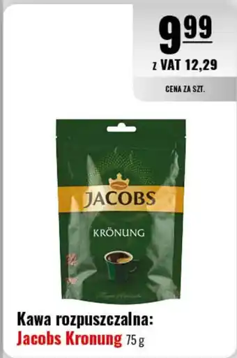 Eurocash Jacobs Kronung Kawa rozpuszczalna 75g oferta
