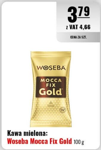 Eurocash Woseba Mocca Fix Gold Kawa mielona 100g oferta