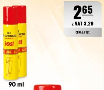 Eurocash Kost Gaz do zapalniczek 90ml oferta