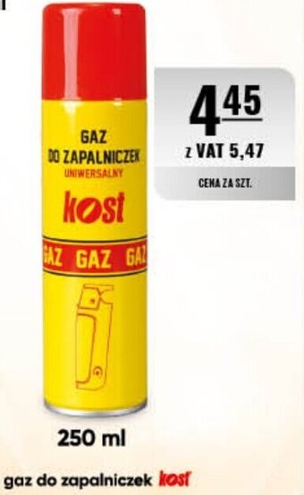 Eurocash Kost Gaz do zapalniczek 250ml oferta