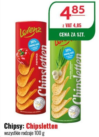 Eurocash Lorenz Chipsy Chipsletten 100g oferta