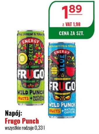 Eurocash Frugo Punch Napój 0,33l oferta