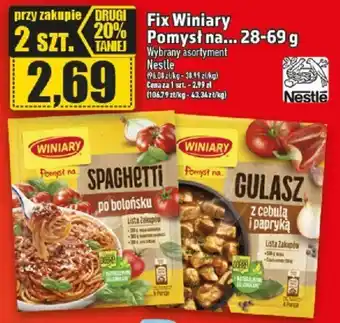 Topaz Nestle Winiary Fix Pomysł na... 28-69g oferta