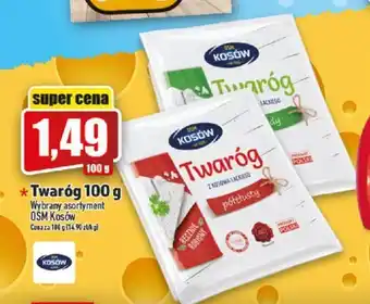 Topaz OSM Kosów Twaróg 100g oferta