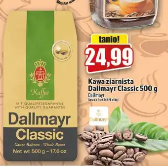 Topaz Dallmayr Classic Kawa ziarnista 500g oferta