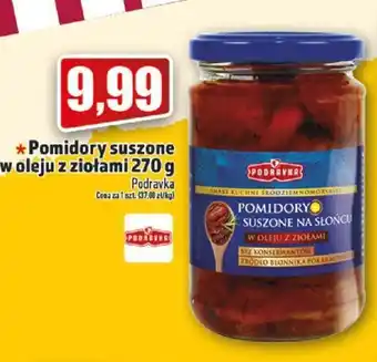 Topaz Podravka Pomidory suszone w oleju z ziołami 270g oferta