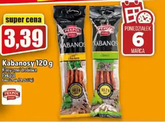 Topaz Pekpol Kabanosy 120g oferta
