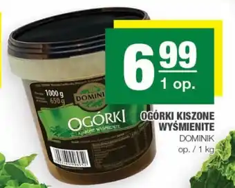 EuroSPAR Dominik Ogórki kiszone wyśmienite oferta