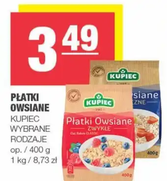 Kupiec Płatki Owsiane 400g