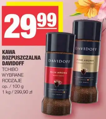 EuroSPAR Tchibo Kawa rozpuszczalna Davidoff oferta