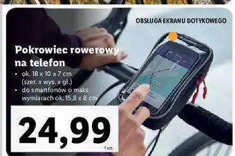 Lidl Pokrowiec rowerowy na telefon oferta