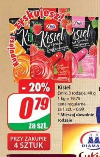 Dino Kisiel pomarańczowy emix oferta