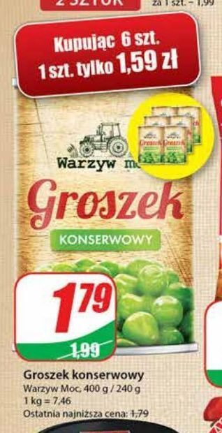 Dino Groszek konserwowy warzyw moc oferta