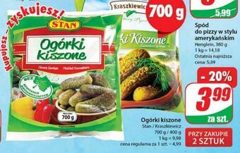 Dino Ogórki kiszone stan oferta