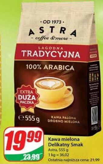 Dino Kawa astra łagodna 100% arabica oferta