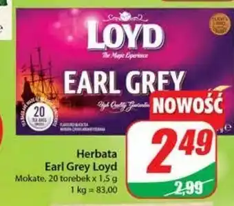 Dino Herbata loyd tea earl grey oferta