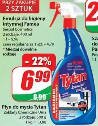 Dino Płyn do łazienek spray tytan oferta