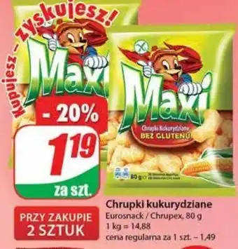 Dino Chrupki kukurydziane bezglutenowe maxi oferta