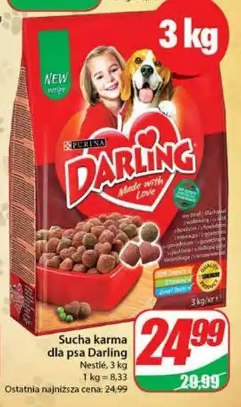Dino Karma dla psa wołowina warzywa purina darling oferta