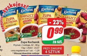 Dino Zupa grzybowa kucharek oferta