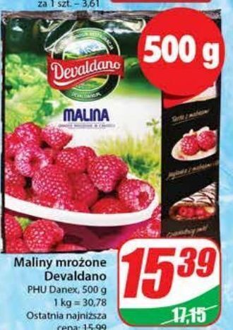 Dino Maliny mrożone devaldano oferta