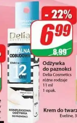 Dino Odżywka do paznokci totalna odbudowa w 12 dni delia oferta