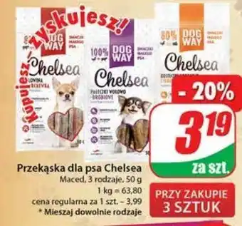 Dino Przysmak dla psa chelsea pałeczki wołowo-rosołowe dogway oferta