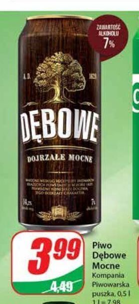 Dino Piwo dębowe dojrzałe mocne oferta