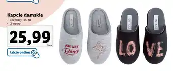 Lidl Kapcie damskie 36-41 esmara oferta