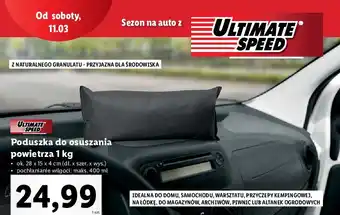 Lidl Poduszka do osuszania powietrza ultimate speed oferta
