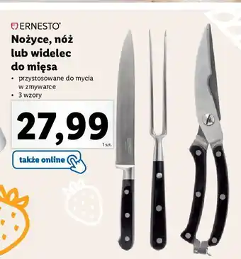 Lidl Widelec do mięsa ernesto oferta