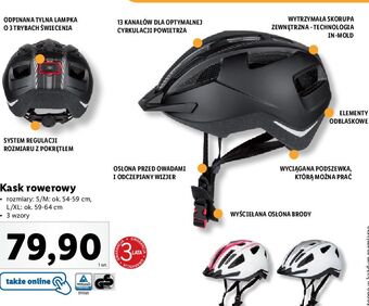 Lidl Kask rowerowy oferta