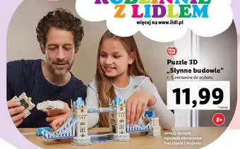 Lidl Puzzle 3d tower bridge playtive oferta