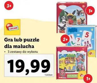 Puzzle podłogowe bing lisciani giochi