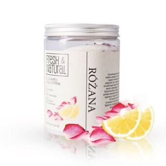 Drogerie Natura Fresh&natural różana sól do kąpieli 1000 g oferta