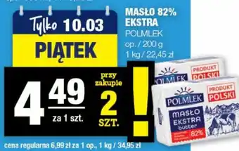 Polmlek Masło 82% Ekstra 200g