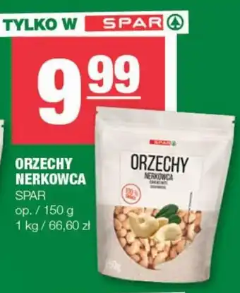 EuroSPAR Spar Orzechy nerkowca 150g oferta