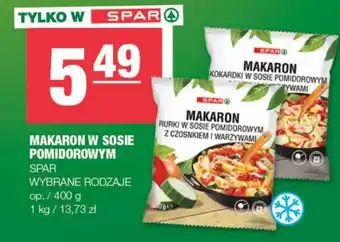 Spar Makaron w sosie pomidorowym 400g