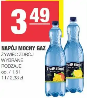 EuroSPAR Żywiec Zdrój Napój Mocny Gaz 1,5l oferta