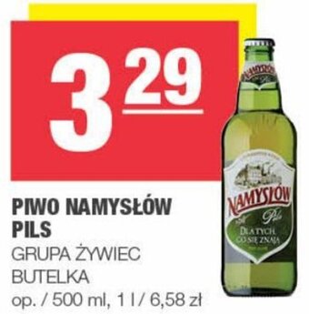 EuroSPAR Grupa Żywiec Piwo Namysłów Pils 500ml oferta
